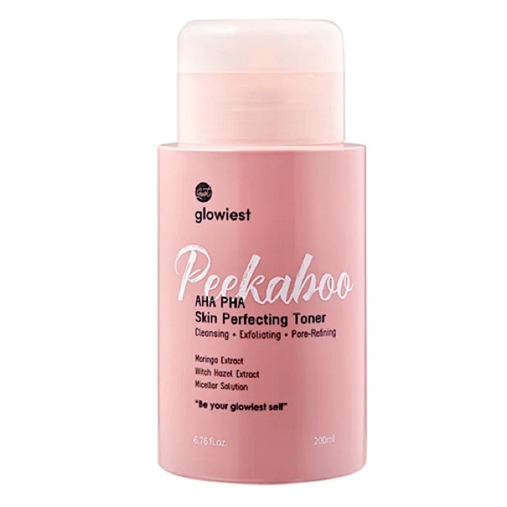 GLOWIEST Peekaboo AHA PHA Skin Perfecting Toner 200ml